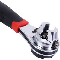 Multifunctional Adjustable Ratchet Wrench 6-22mm Universal Adjustable Ratcheting Wrench For Screw Repair Hand Tools