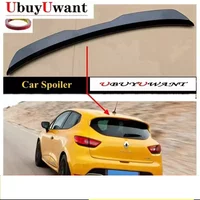 Rear Roof Lip Spoiler For Renault Clio 4 IV Hatchback Spoiler 2012-2019 Spoiler ABS Universal Car Tail Wing Decoration
