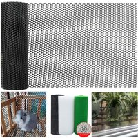 Plastic protective net, poultry breeding garden, home balcony, plastic protective net, anti fall net