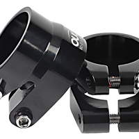 AliExpress NONE Aluminum Alloy Bicycle Seatpost Clamp Seat Tube Lock Up Double Layer Seat Tube Clamp 31.8/34.9mm Fastener Bike Seat Tube Clip