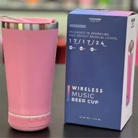 Detachable Portable Music Cup 304 Stainless Steel Reusable Simple Water Bottle Speaker Caixa De Som Wireless Bluetooth Speaker