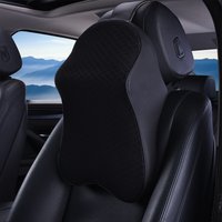 Car Neck Pillow Adjustable Head Restraint 3D Memory Foam Auto Headrest Travel Pillow Neck Support Holder Seat Covers Car Styling