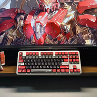ZAKU Keycaps 120 Keys PBT Material MDA Profile Side Light DYE-SUB Keycap For MX Switch Wooting Mechanical Keyboard