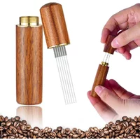 Coffee Tamper Stainless Steel 5/6 Needles Espresso Powder Stirrer Distributor Leveler Tools Cafe Stirring Barista Accessories