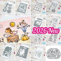 Groovy Ghoul Creative Cuts Steel Happy Halloween Metal Cutting Dies and Silicone Stamps Stencil DIY Scrapbooking Paper Handmade
