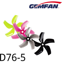D76 Propeller 5 Blade PC Props Gemfan for Mini Multirotor FPV Racing Freestyle Toothpick Cinewhoop Ducted Drones Airplane 8pair