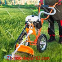Lawn Mower Hand Push Lawn Mower Brush Cutting Machine Multi functional Mini Loosening and Trenching Machine