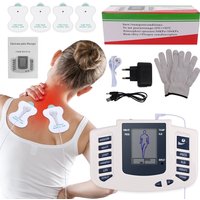 EMS Massage Unit Russian Electrical Muscle Therapy Stimulator Physiotherapy Pulse Acupuncture Full Body Massager