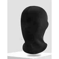 AliExpress cycle zone Black Full Face No Hole Cover DIY Face Mask Cosplay Hat UV Protection Breathable Dustproof Windproof Bike Motorcycle Ski Mask