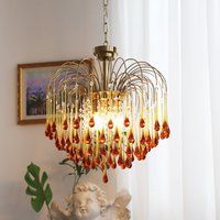 Luxury French Crystal Chandeliers Room Decorating Items Led Ceiling Lamp Hanging Ceiling Lamps Pendant Lights Lustre Żyrandol