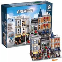 4002 PCS City Center Assembly Square Building Blocks Bricks Birthday Toys Compatible With 10255 For a friend Christmas gift