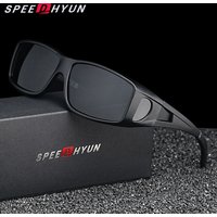 SPEEDHYUN Fit Over Wrap Sunglasses Men Women Anti Glare Night Vision UV400 Protection Driving Sport Protective Glasses Eyewear