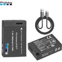 1800mAh LP-E17 LPE17 LP E17 Battery with Type-C Charging for Canon EOS RP 200 250D M3 M5 M6 750D 760D T6i T6s 800D 8000D 77D