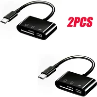1-5pcs Type C To SD Card Reader OTG USB Cable Mini SD/TF Card Reader Adapter Data Transfer for Macbook Cell Phone Samsung Huawei