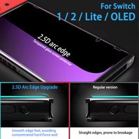 Screen Protector Tempered Glass for Nintendo Switch 2/lite/oled Transparent HD Clear Anti-Scratch Screen Protector Accessories