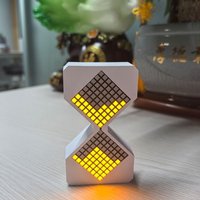 Cyber Style LED Electronic Hourglass 1-30 Min Timer Technology Sense DIY Digital Sand Clock Decompress Toys with Gravity Sensing