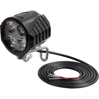 AliExpress LCQPTW 2 in 1 Headlight for Electric Scooter E-bike Bicycle 4 LED 36V 48V 60V Warning Bright Lamp Modified 12W Front Light with Horn
