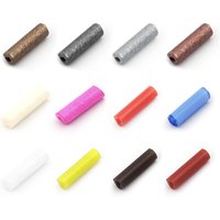 10/50g 2x6mm Czech Tubular Spiral Glass Beads Loose Spaced Seed Beads for DIY Crafts Ornament Decoration Handmade Accessories