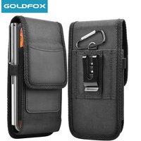 Étui de téléphone avec Clip de ceinture, pochette de transport en Nylon, portefeuille Portable, sac de taille pour cartes, pour iPhone 13 12 Samsung Galaxy S22