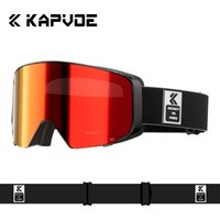Kapvoe Flip Ski Goggles Photochromic Snow Goggles Men Snowboard Mask Women UV400 Protection Glasses Snowmobile Winter Sunglasses
