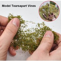Realistic Miniature Vines Simulation Vine For DIY Model Making Railway Fairy Garden Architecture Diorama Scenery Landscape 1Box