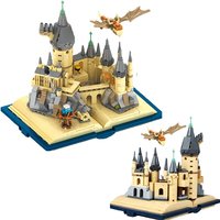 NEW Secrets Castles Books Flying Car Snakes Dementors Dragons 4 Harris Building Blocks Toys Gifts Kits For Boys Children Kids