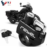 Motorcycle Helmet Lock For Honda Rebel 300 Rebel 500 CMX Rebel300 Rebel500 Anti-theft Locker Helmet Lock Locking Device