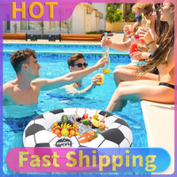 Inflatable Drink Cooler Multifunctional Inflatable Floating Drink Holder for Birthday Party BBQ Camping Backyard Activities