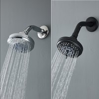 5 Models High Pressure shower head High flow fixed shower head Bathroom shower head offers a luxurious shower experience even