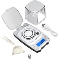 0.001g Digital Electronic Scales 100g/50g USB Charging Precision Powder Jewelry Scale Mini Pocket Milligram Scale