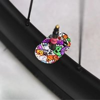 AliExpress NONE 3Pcs one piece, bicycle sticker, air nozzle sticker, graffiti concealer sticker, universal bicycle tire cover sticker.