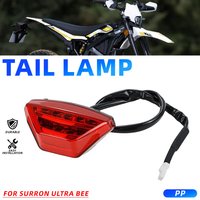 Akcesoria motocyklowe: Lampa tylna, światło tylne, światła stop do Surron Ultra Bee, elektrycznych motocykli terenowych, e-bike'ów, wytrzymałe.