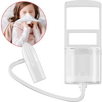 Manual Nose Cleaner for Newborn Baby Child Nasal Aspirator Silicone Head Snot Vacuum Suction Cleaning Care Sinusitis Nasal Wash