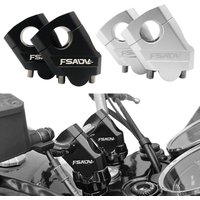 1 para motocykl uniwersalna kierownica Riser uchwyt do montażu na kierownicy zacisk uniwersalny 28mm 1 1/8 "22mm 7/8" dla Honda BMW YAMAHA Suzuki