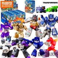 BLOKEES Building Blocks Transformers DEFENDER VERSION 3 Splicing Model Grimlock Soundwave Mobile Toy Collection Birthday Gift