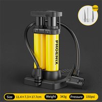 AliExpress Xunting High Pressure Foot Pedal Air Mini Pump with Double Cylinder MTB Road Bike Bicycle Car Inflation Accessories