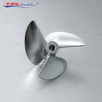 TFL Genuine Parts! Three-Bladed Propeller O-Series CNC 1.4 Thread pitch M4 Hole Dia 34mm-40mm Aluminium Propeller for RC boat