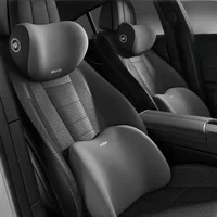NEW Memory Foam Car Seat Cushion Lumbar Support Waist Pillow Automotive Vehicle Backrest Pad Set Cars Accessories