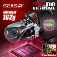 Seasir Extreme Dc Reel Bfs Ultralight 162g Baitcasting Fishing Reel Digital Control Brass Gears 7.0:1 Max Drag 6kg Saltwater