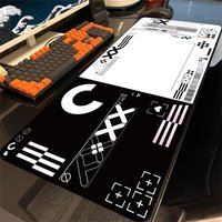 XXL Mouse Pad Large Mousepad Keyboard Pad CS GO Print Stream Design Counter Strike Gaming Anime Girl Gamer Kawaii Desk Mat Pink