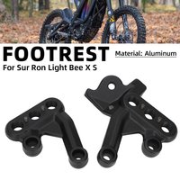 AliExpress JFGRACING Motorcycle Original Foot Peg Footbracket For Surron Lightbee S/X Aluminum Footrest Electric Dirt Bike Motocross Footpeg Drop Kit