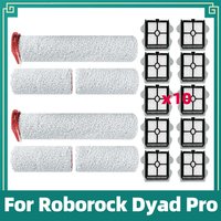 Replacement Compatible For Roborock Dyad Pro / Dyad Pro Combo / WD2H1A / A10 Ultra Soft Brush Roller HEPA Filter Accessories