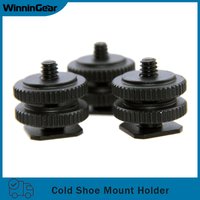 3x 1/4" Hot Cold Shoe Mount Holder For DSLR Camera Light Microphone Monitor Rig