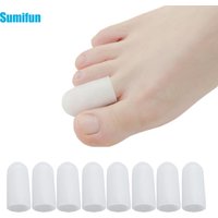 10Pcs=5Pairs Silicone Toe Protector Foot Calluses Corns Blister Protective Pad Anti Friction Hand Finger Protection Separator