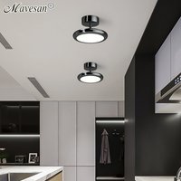 Nordic Aisle Led Chandelier Corridor Ceiling Light Modern 360 Degree Rotatable Cloakroom Home Villa Balcony Hall Lighting Lamp