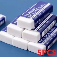 5PCS Stationery Erasers for School Children Kids Erasers Novelty Funny Rubber Cute Eraser XXPC02