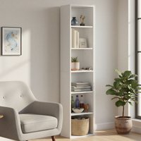 VASAGLE Bibliothèque, Étagère ouverte à 6 niveaux, 40 X 24 X 178,5 cm