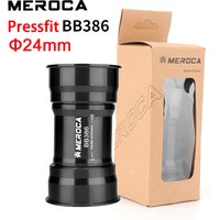 MEROCA bb386 24mm bottom bracket pressfit for Shimano holowtech ll 86.5mm CrankSet Mountain Road bike bb386 bottom bracket