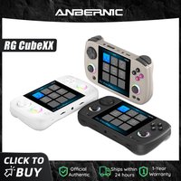 Anbernic RG CubeXX Retro Handheld Game Console 3.95 Inch IPS Screen 64 Bit Linux System With RGB Joystick Lighting HDMI-Support