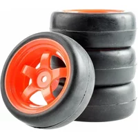 RC 6030-6018 Slick Racing Tires & Wheel Sets For HSP HPI 1:10 Touring Car